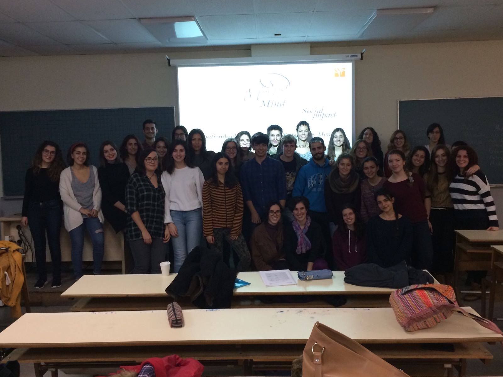 Foto final del segundo grupo de las formaciones de la Universidad Complutense de Madrid.
